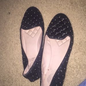 Vince Camuto black flats